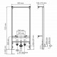 Aller 10BDT.020 Система инсталляции для биде WasserKRAFT