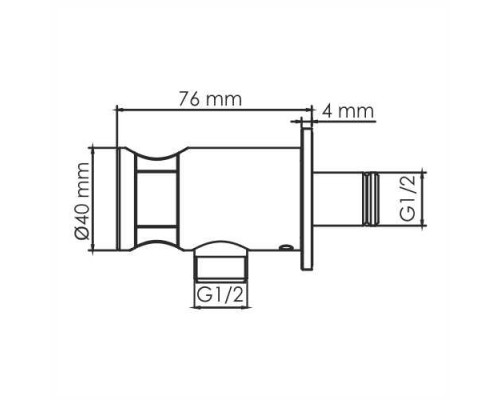 A189 Подключение шланга WasserKRAFT