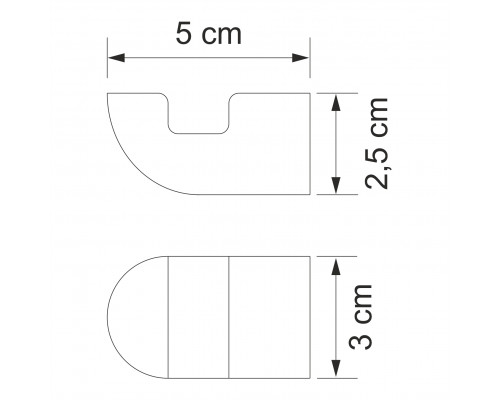 Каммель (Kammel) K-8323W Крючок WasserKRAFT