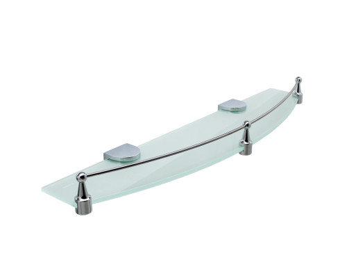 Kammel K-8344 (ранее К-8324) Полка стеклянная с бортиком WasserKRAFT