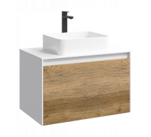 Подвесная тумба 80 см. Aqwella, MOB0108W+MOB0708DB