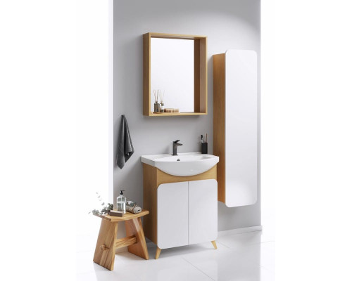Зеркало в раме 60х75 см Aqwella, BAS0207DZ