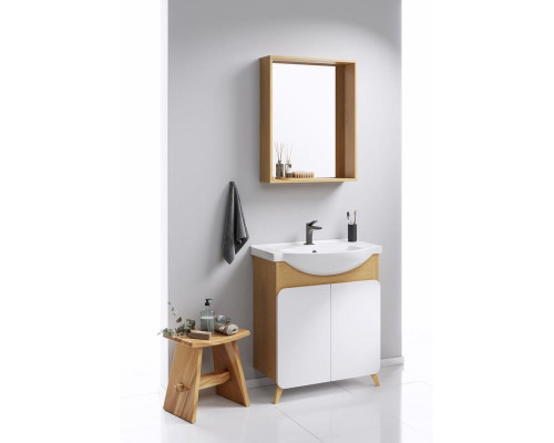 Зеркало в раме 60х75 см Aqwella, BAS0207DZ
