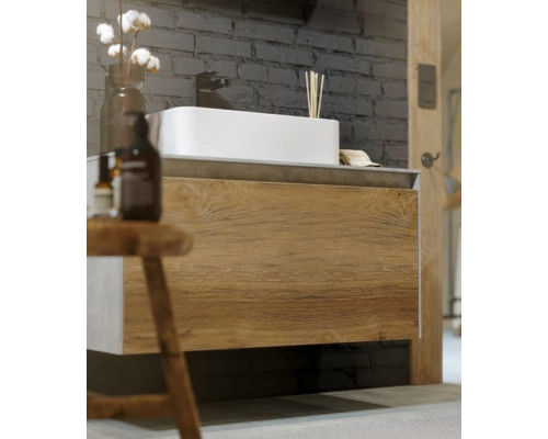 Подвесная тумба 100 см. Aqwella, MOB0110DB+MOB0710BS