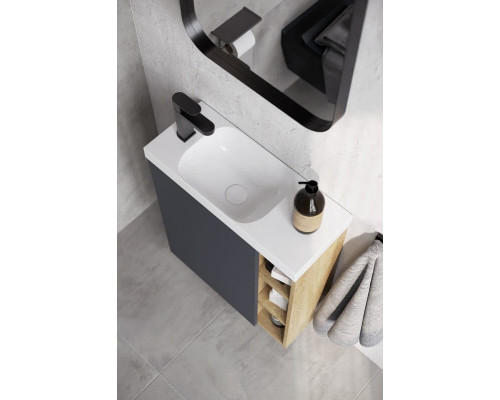 Подвесная тумба 60 см Aqwella, ALB0106LDD+ALB0706WM